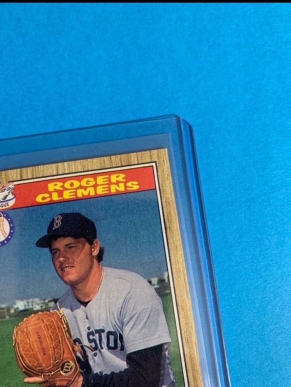 RARE WRONG BACK PRINTING PRESS ERROR ROGER CLEMENS - MINT!! - Picture 5 of 7